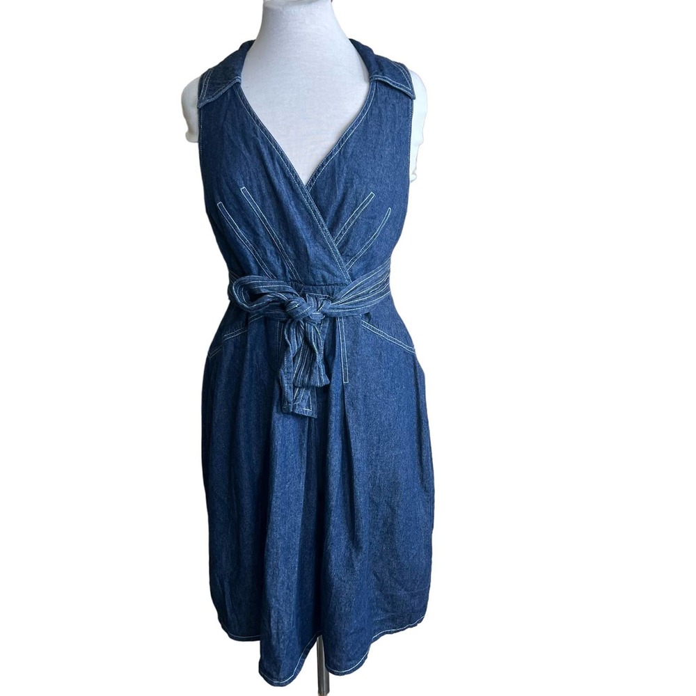 Denim Midi Dress